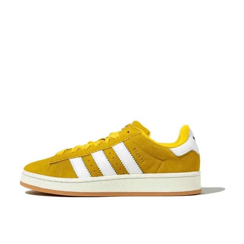 Adidas Campus 00s, замшевые удобные повседневные износостойкие низкие туфли в стиле ретро для мужчин и женщин, желтый, белый цвет HR1466
Adidas Campus 00s, замшевые удобные повседневные износостойкие низкие туфли в стиле ретро для мужчин и женщин, желтый, белый цвет HR1466