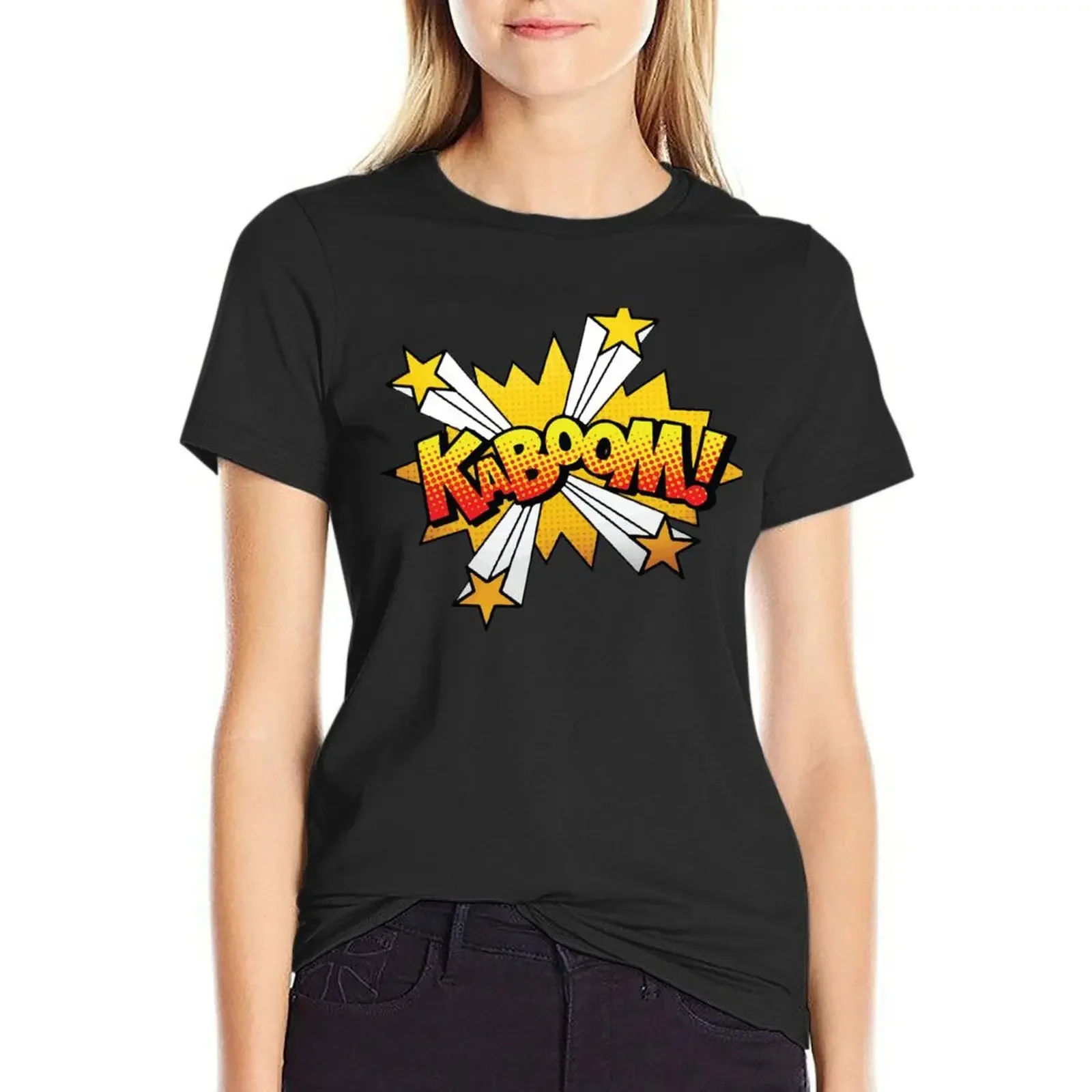 KABOOM! T-Shirt aesthetic clothes oversized plus size tops summer blouses woman 2025
KABOOM! T-Shirt aesthetic clothes oversized plus size tops summer blouses woman 2025
