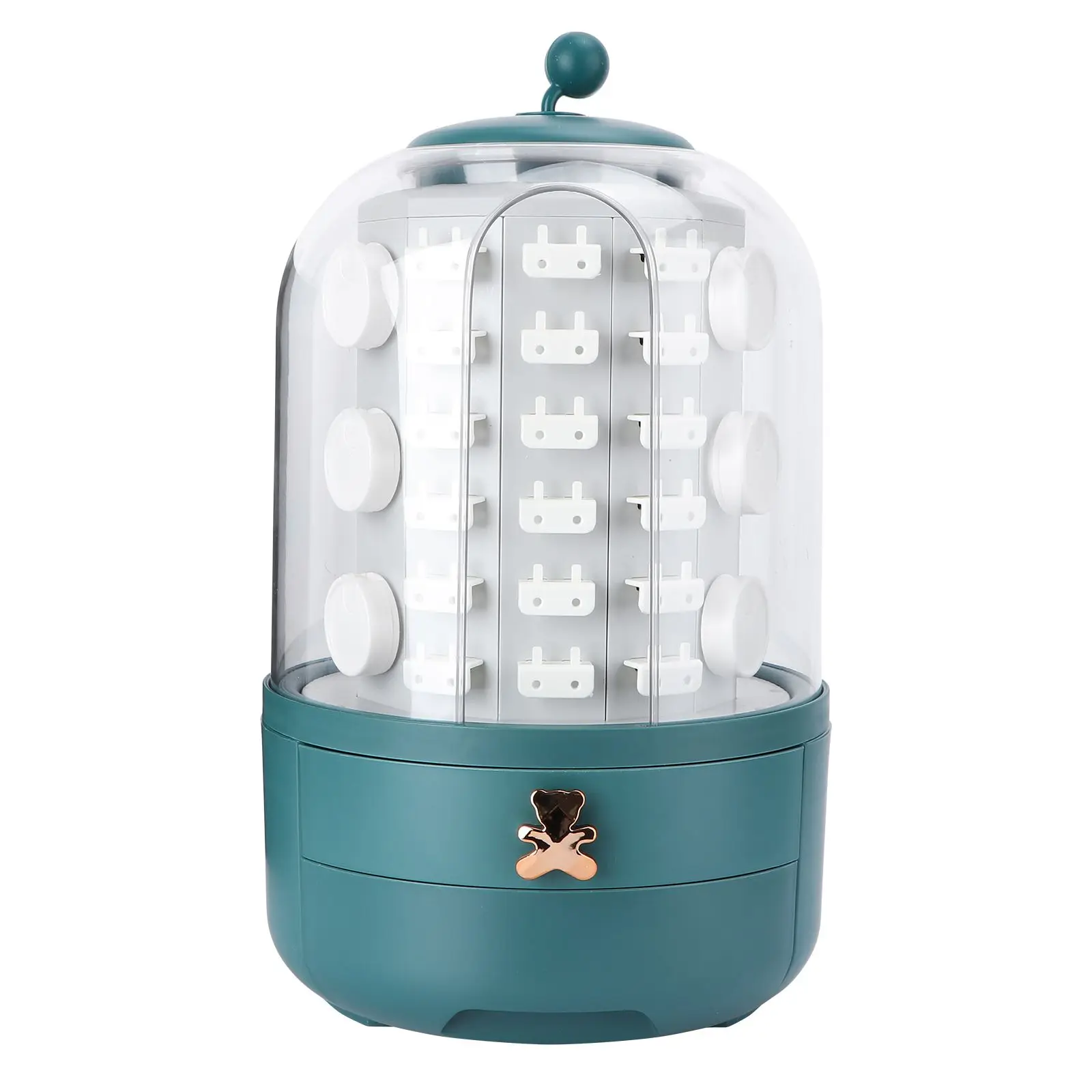 Jewelry Storage Box Display St Rotating Case ganizer ABS Material Large Capacity Beautiful Practical Necklace Earring Holder
Jewelry Storage Box Display St Rotating Case ganizer ABS Material Large Capacity Beautiful Practical Necklace Earring Holder