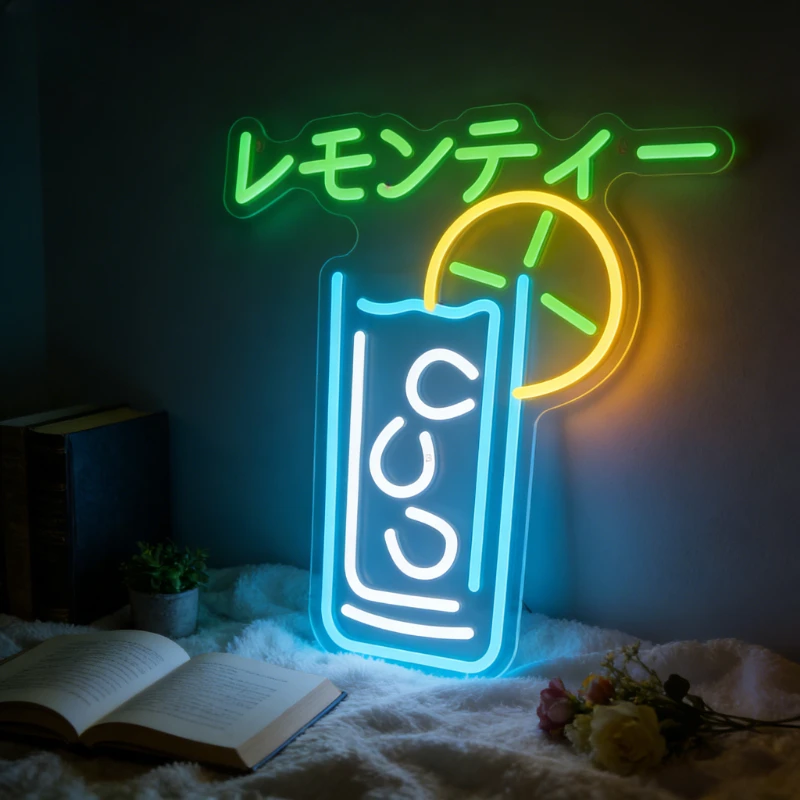 Lemon Tea Neon Sign LED Night Light USB Rechargeable Japanese Style Aesthetic Mood Lamp for Home Bar Cafe Party Decor Gift
Lemon Tea Neon Sign LED Night Light USB Rechargeable Japanese Style Aesthetic Mood Lamp for Home Bar Cafe Party Decor Gift