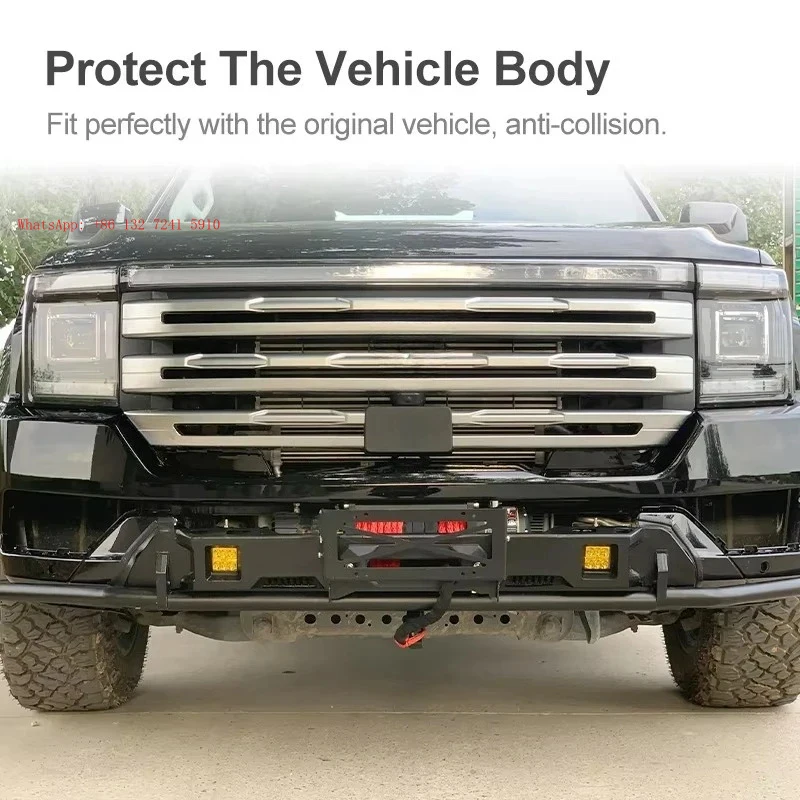 Hongsheng High-Quality 4x4 Front Bumper Bullbar for Bumper Protector
Hongsheng High-Quality 4x4 Front Bumper Bullbar for Bumper Protector
