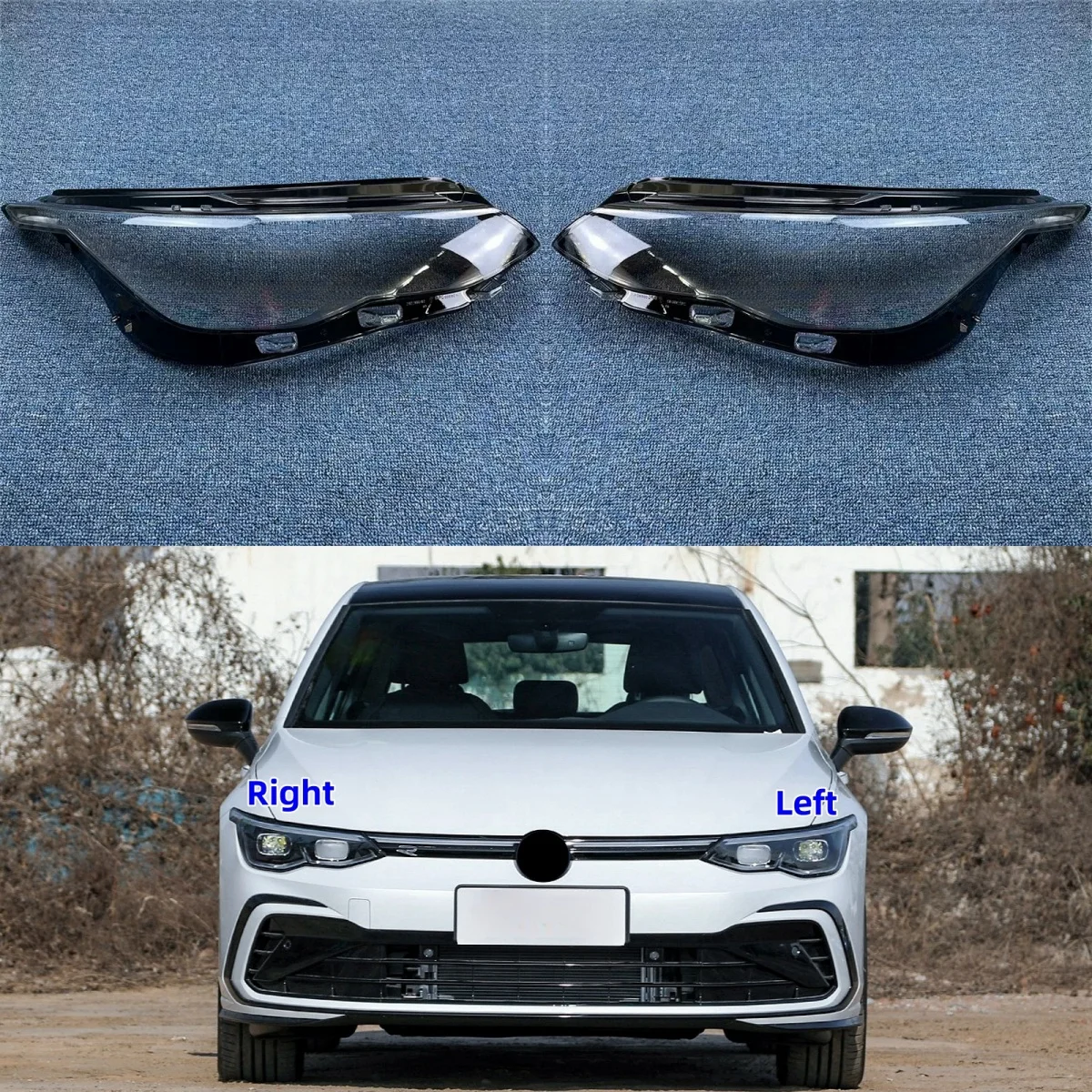 Для Volkswagen VW Golf 8 R-Line GTI 2021 2022 2023, крышка для фар, прозрачный чехол для абажура, линза из плексигласа
Для Volkswagen VW Golf 8 R-Line GTI 2021 2022 2023, крышка для фар, прозрачный чехол для абажура, линза из плексигласа