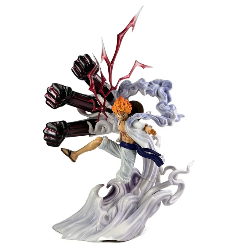 IU Studio PVC One Piece GK Nika Luffy Gear 5 Action Figure Sun God G5 Anime Model Figurine Joy Boy Statue Collection Toy Figma
IU Studio PVC One Piece GK Nika Luffy Gear 5 Action Figure Sun God G5 Anime Model Figurine Joy Boy Statue Collection Toy Figma