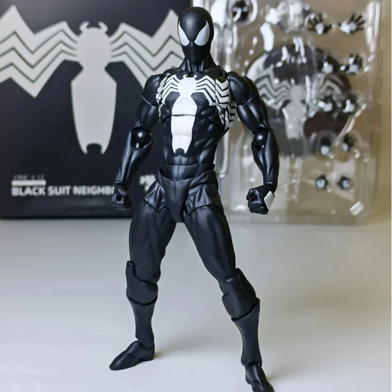 MESS TOYS Superior Spider-Man Symbiote Black Suit Scarlet Spider Action Figure Collectible Model PC Case Desktop Decor Gift
MESS TOYS Superior Spider-Man Symbiote Black Suit Scarlet Spider Action Figure Collectible Model PC Case Desktop Decor Gift