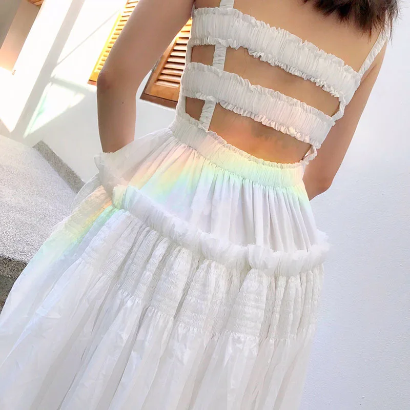 Ele White Bal Summer Dr Women's French Sle High Waist Cotton Gown for Photoaphy A-Line Skirt No Sve
Ele White Bal Summer Dr Women's French Sle High Waist Cotton Gown for Photoaphy A-Line Skirt No Sve