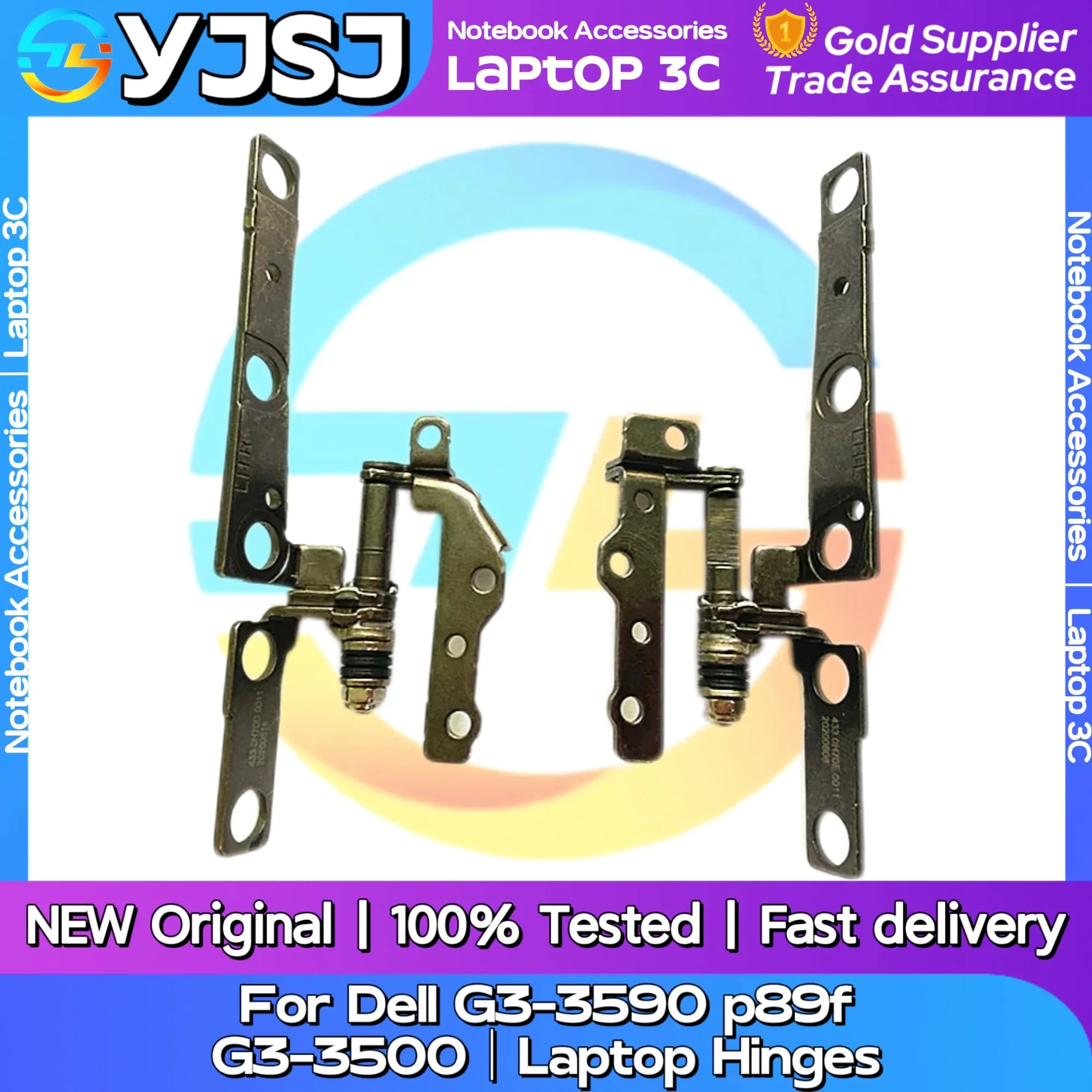 New Original Laptop Notebook Hinges LCD shaft For Dell G3-3590 p89f G3-3500 LCD Screen Hinge
New Original Laptop Notebook Hinges LCD shaft For Dell G3-3590 p89f G3-3500 LCD Screen Hinge