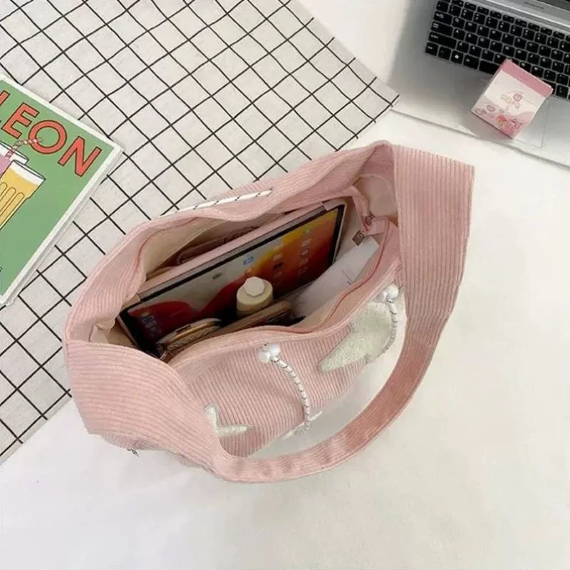 Niche Design Handbag Star Female Student Large Capacity Commuting Tote Corduroy Shoulder Crossbody Bag 2026 New
Niche Design Handbag Star Female Student Large Capacity Commuting Tote Corduroy Shoulder Crossbody Bag 2026 New