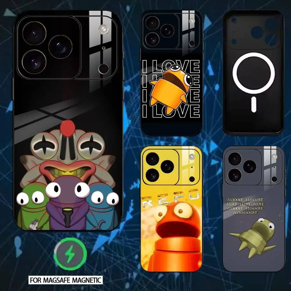 Video Game R-R.E.P.O Phone Case For iPhone 17 16 15 14 13 12 Pro Max Plus for Mirror Wireless Magnetic Cover
Video Game R-R.E.P.O Phone Case For iPhone 17 16 15 14 13 12 Pro Max Plus for Mirror Wireless Magnetic Cover