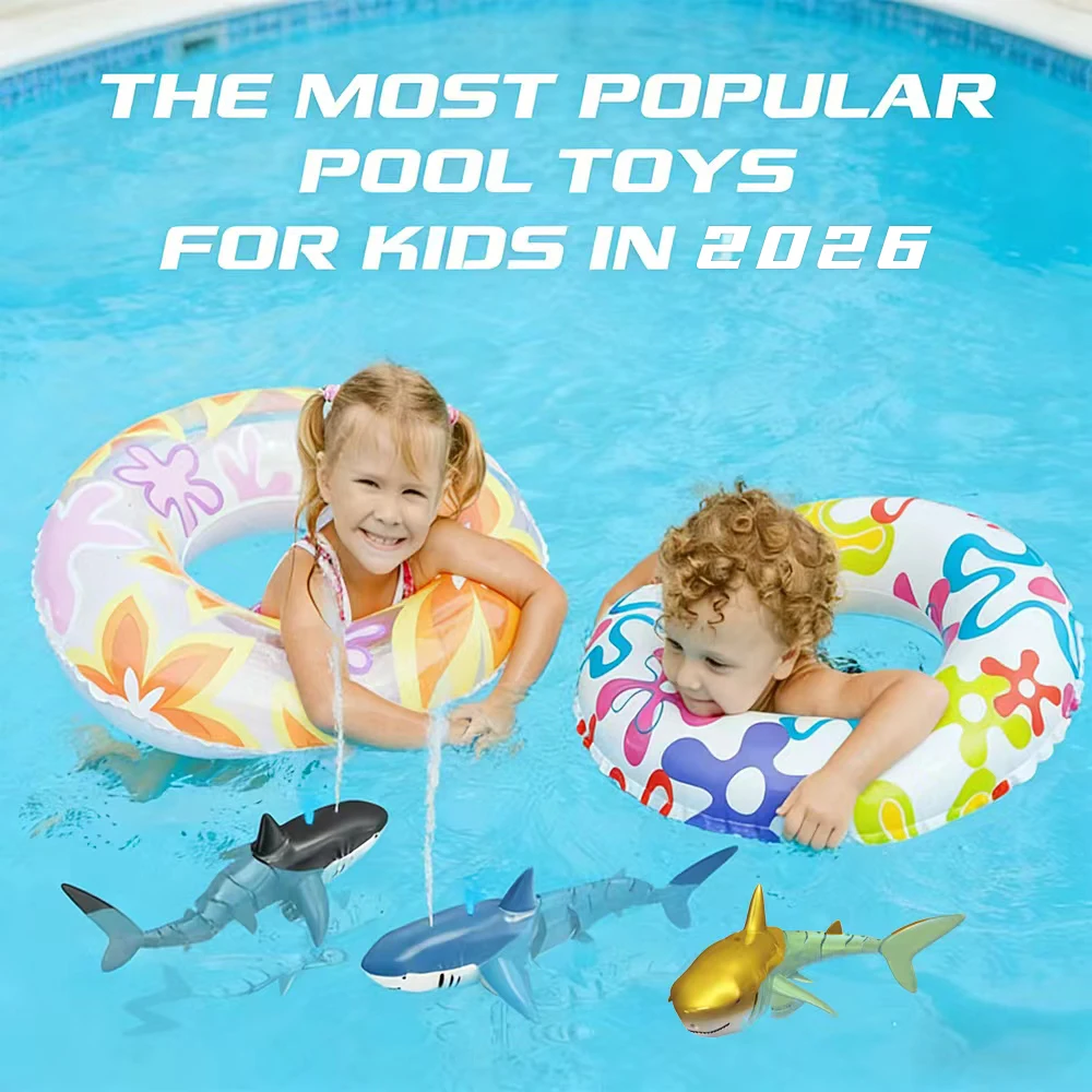 2.4G Smart RC Remote Controlled Shark Kids Swimming Pool Electric Spray Water Toys Summer Children's Light Fish Boys Girls Gifts
2.4G Smart RC Remote Controlled Shark Kids Swimming Pool Electric Spray Water Toys Summer Children's Light Fish Boys Girls Gifts