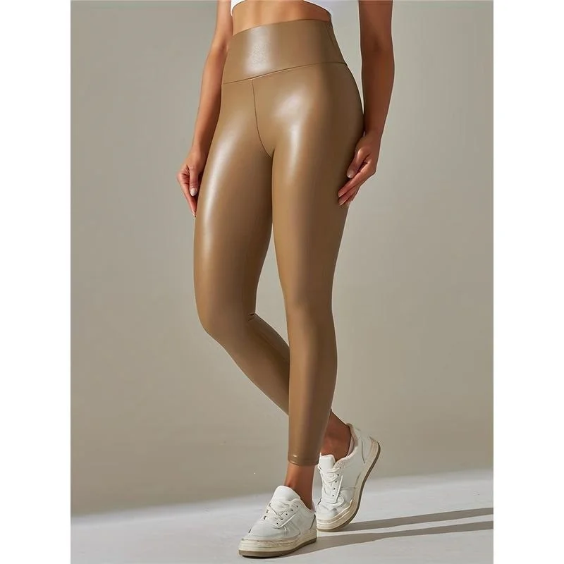 PU Leggings Women's Tight Pants Neutral Spring Fashion High Waist Trousers Comfortable Breathable Bottom Wear
PU Leggings Women's Tight Pants Neutral Spring Fashion High Waist Trousers Comfortable Breathable Bottom Wear