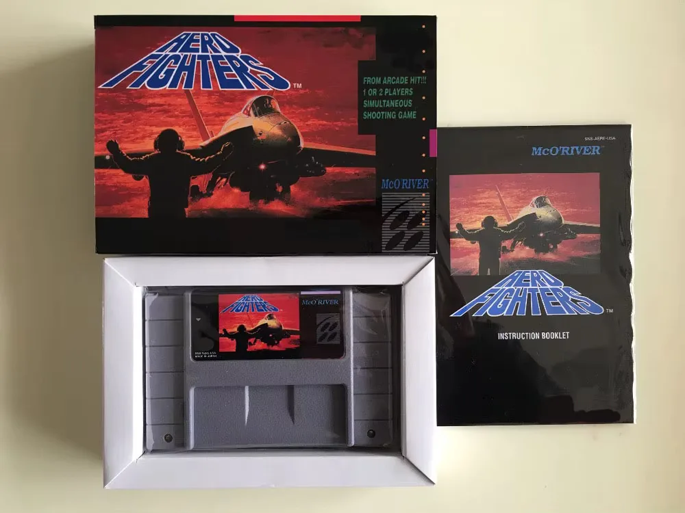 16Bit Games ** Aero Fighters ( USA Version!! Box+Manual+Cartridge!! )
16Bit Games ** Aero Fighters ( USA Version!! Box+Manual+Cartridge!! )