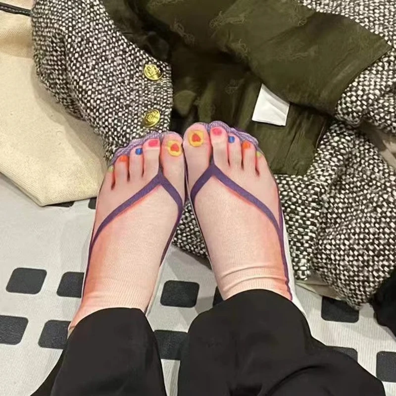 1 Pair 3D Printing Pattern Flip Flop Socks Funny Socks for Women Flip-flop Ankle Socks Low Cut Floor Socks Hosiery Novelty Gifts
1 Pair 3D Printing Pattern Flip Flop Socks Funny Socks for Women Flip-flop Ankle Socks Low Cut Floor Socks Hosiery Novelty Gifts