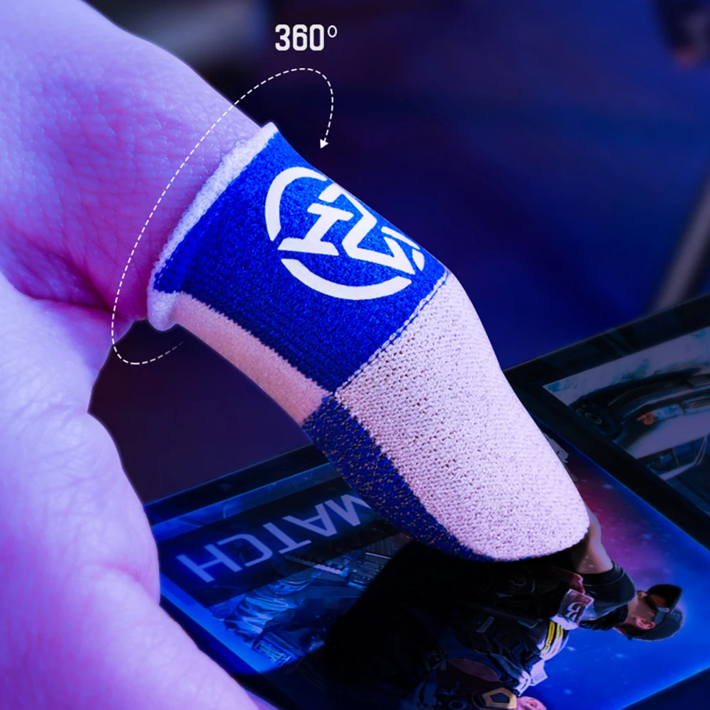 20 Pcs Touch Screen Finger Sleeve Sweatproof for PUBG Gamer Fingertips Cover Anti-slip Mobile Finger Glove Gamer Thumb Protector
20 Pcs Touch Screen Finger Sleeve Sweatproof for PUBG Gamer Fingertips Cover Anti-slip Mobile Finger Glove Gamer Thumb Protector
