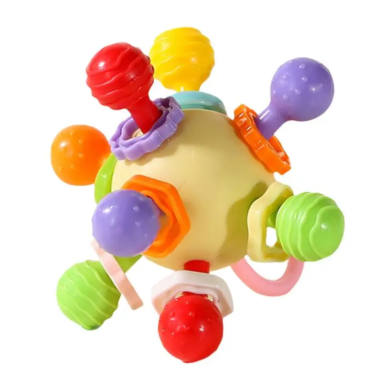Toddler Teether Toddler Sensory Teether Chew Ball Non-Slip Soothing Companion Cartoon Figure Decorative For Stroller Bedroom Car
Toddler Teether Toddler Sensory Teether Chew Ball Non-Slip Soothing Companion Cartoon Figure Decorative For Stroller Bedroom Car