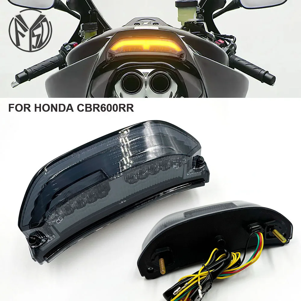 For Honda CBR600RR CBR 600 RR F5 2013 2014 2015 2016 2017-2025 E-Marked Rear Tail Light Brake Turn Signals Integrated LED Light
For Honda CBR600RR CBR 600 RR F5 2013 2014 2015 2016 2017-2025 E-Marked Rear Tail Light Brake Turn Signals Integrated LED Light