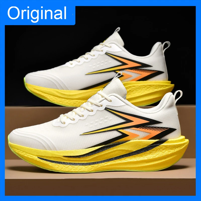Unisex Sneakers Professional Running Thick Sole Cushioning Rebound Youth Training Shoes 2026 Fashion Lace Up Mesh Sports Shoes
Unisex Sneakers Professional Running Thick Sole Cushioning Rebound Youth Training Shoes 2026 Fashion Lace Up Mesh Sports Shoes