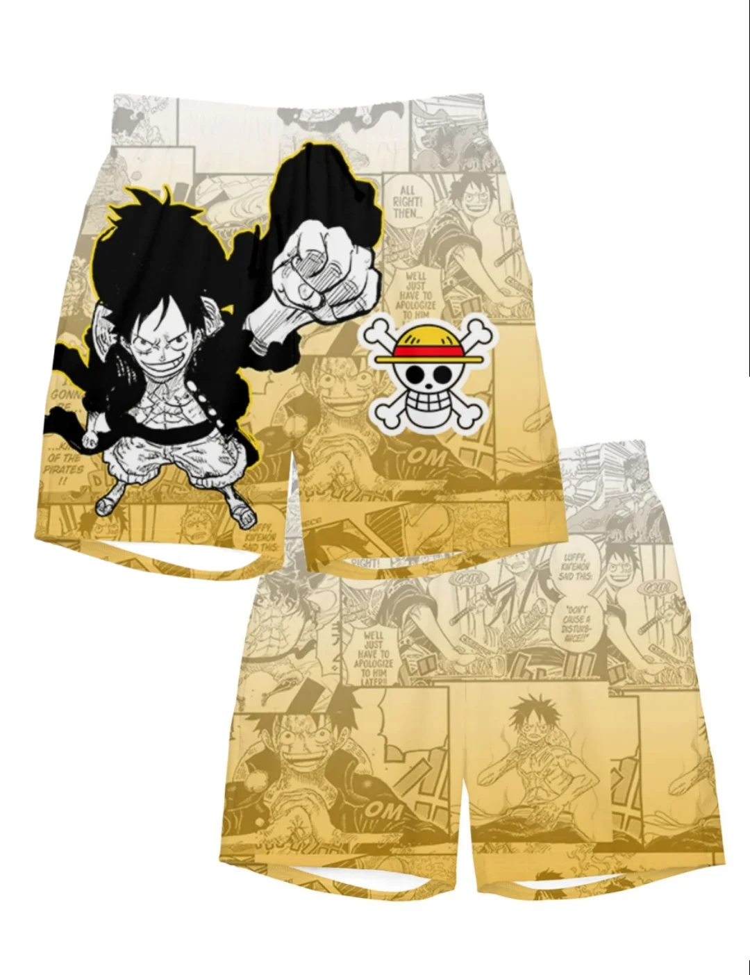 Спортивные шорты One Piece Luffy Fourth Gear 2026 для взрослых и детей, дышащие, быстросохнущие, с 3D-принтом Straw Hat Crew
Спортивные шорты One Piece Luffy Fourth Gear 2026 для взрослых и детей, дышащие, быстросохнущие, с 3D-принтом Straw Hat Crew