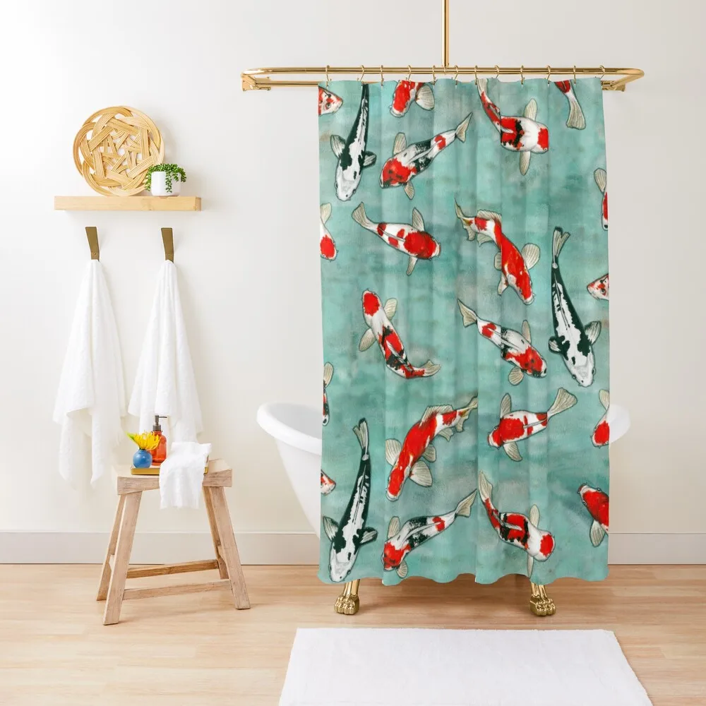 Le ballet des carpes koi Shower Curtain Bathtub Bathroom And Shower Products Bathroom Shower Set Bathroom Fabric Curtain
Le ballet des carpes koi Shower Curtain Bathtub Bathroom And Shower Products Bathroom Shower Set Bathroom Fabric Curtain