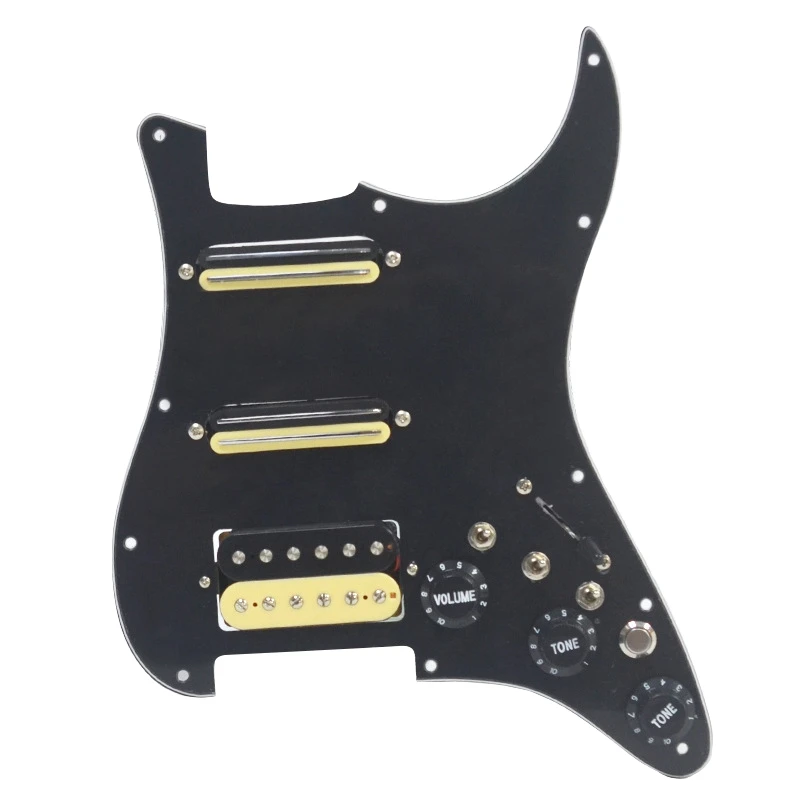 Humbucker Pickups PVC маленький двойной трек с отрезным одиночным электрогитарным звукоснимателем с отрезным выключателем
Humbucker Pickups PVC маленький двойной трек с отрезным одиночным электрогитарным звукоснимателем с отрезным выключателем