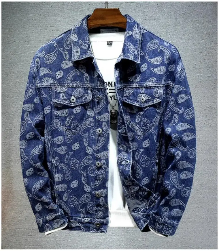 Summer New Men Pure Colour Denim Jacket Single-breasted Lapel Daily Casual Coats 85 S0a5551c423554e569cb9b2995680e1f29