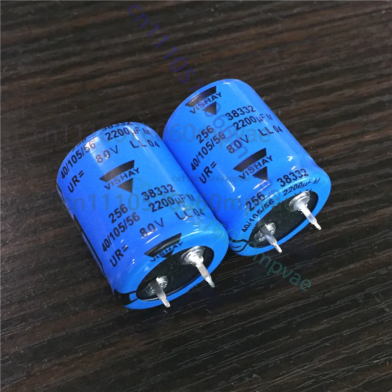 10pcs 2200uF 80V Vishay 256 Series 25x30mm 80V2200uF Sanp-in PSU Aluminum Electrolytic Capacitor
10pcs 2200uF 80V Vishay 256 Series 25x30mm 80V2200uF Sanp-in PSU Aluminum Electrolytic Capacitor