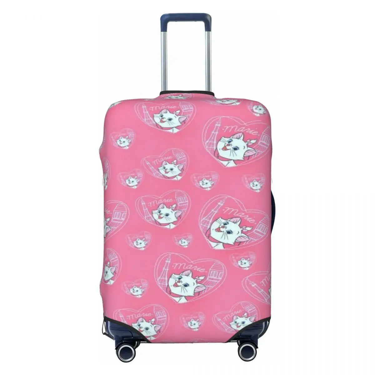 Эластичный защитный чехол для чемодана с мультяшными котами в стиле аниме Custom Maries, подходит для чемоданов 18-32 дюймов
Эластичный защитный чехол для чемодана с мультяшными котами в стиле аниме Custom Maries, подходит для чемоданов 18-32 дюймов