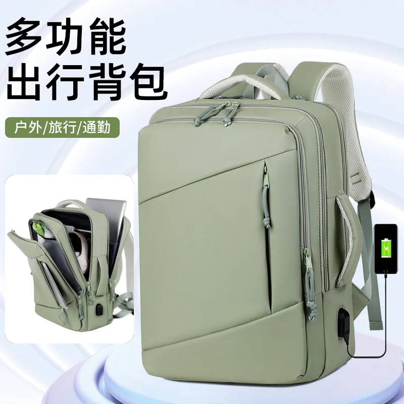 Travel Expansion Multifunctional Backpack Men's Backpack Business Large Capacity Business Travel Computer Bag School Bag Commute
Travel Expansion Multifunctional Backpack Men's Backpack Business Large Capacity Business Travel Computer Bag School Bag Commute