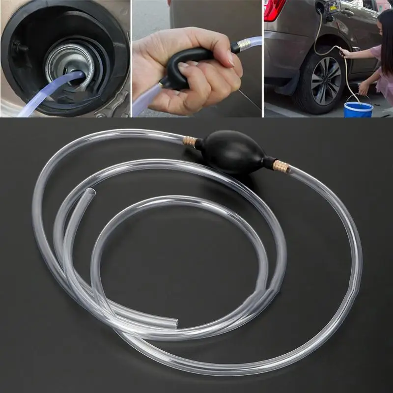 Manual Transfer Pump Water Oil Liquid Hand Siphon Pipe Hose Fuel Syphon Portable Suction Tool for Indoor Outdoor Application
Manual Transfer Pump Water Oil Liquid Hand Siphon Pipe Hose Fuel Syphon Portable Suction Tool for Indoor Outdoor Application