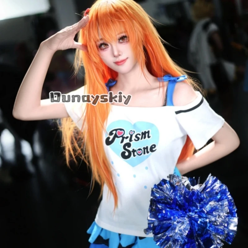 KS*4Anime Pretty Rhythm Cosplay Rizumu Amamiya Costume Y2K Jirai Kei Dance Practice Clothes Kawaii Blue Cake Dress Halloween
KS*4Anime Pretty Rhythm Cosplay Rizumu Amamiya Costume Y2K Jirai Kei Dance Practice Clothes Kawaii Blue Cake Dress Halloween