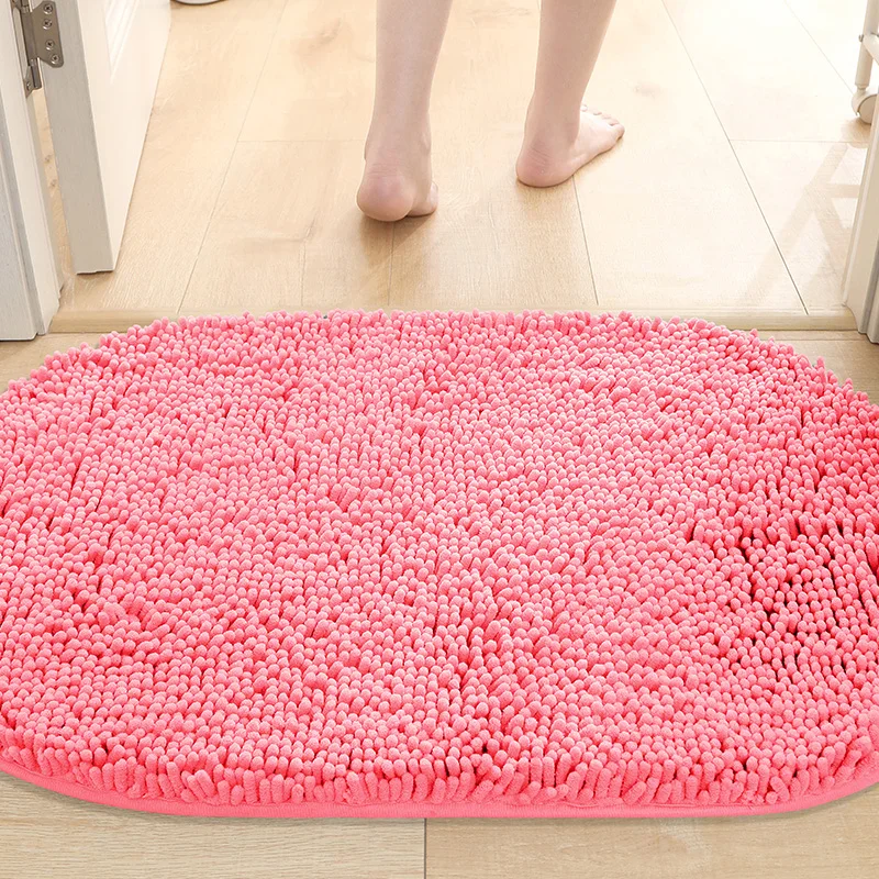 1 solid color oval bathroom floor mat, machine washable for entrance floor mat, bedroom door mat, and living room carpet
1 solid color oval bathroom floor mat, machine washable for entrance floor mat, bedroom door mat, and living room carpet