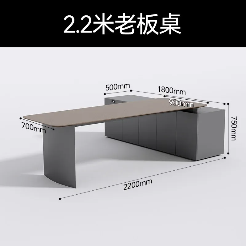 X-S New high-end solid wood boss desk office desk leader single seat president desk
X-S New high-end solid wood boss desk office desk leader single seat president desk