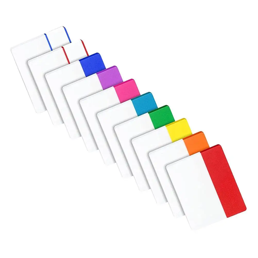 Waterproof Writing Index Tabs 10 Books Colored File Tabs Self Adhesive Page Markers Notebook Labels for Folders
Waterproof Writing Index Tabs 10 Books Colored File Tabs Self Adhesive Page Markers Notebook Labels for Folders