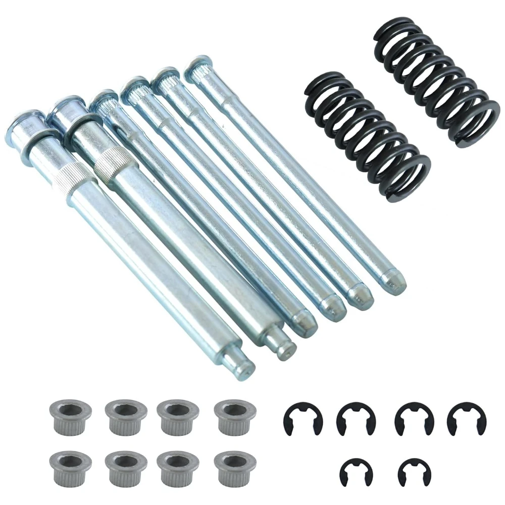 Door Hinge Pin Bushing Repair Kit with Spring Compatible with Chevrolet C1500 C2500 C3500 K1500 K2500 K3500 GMC Suburban Tahoe
Door Hinge Pin Bushing Repair Kit with Spring Compatible with Chevrolet C1500 C2500 C3500 K1500 K2500 K3500 GMC Suburban Tahoe