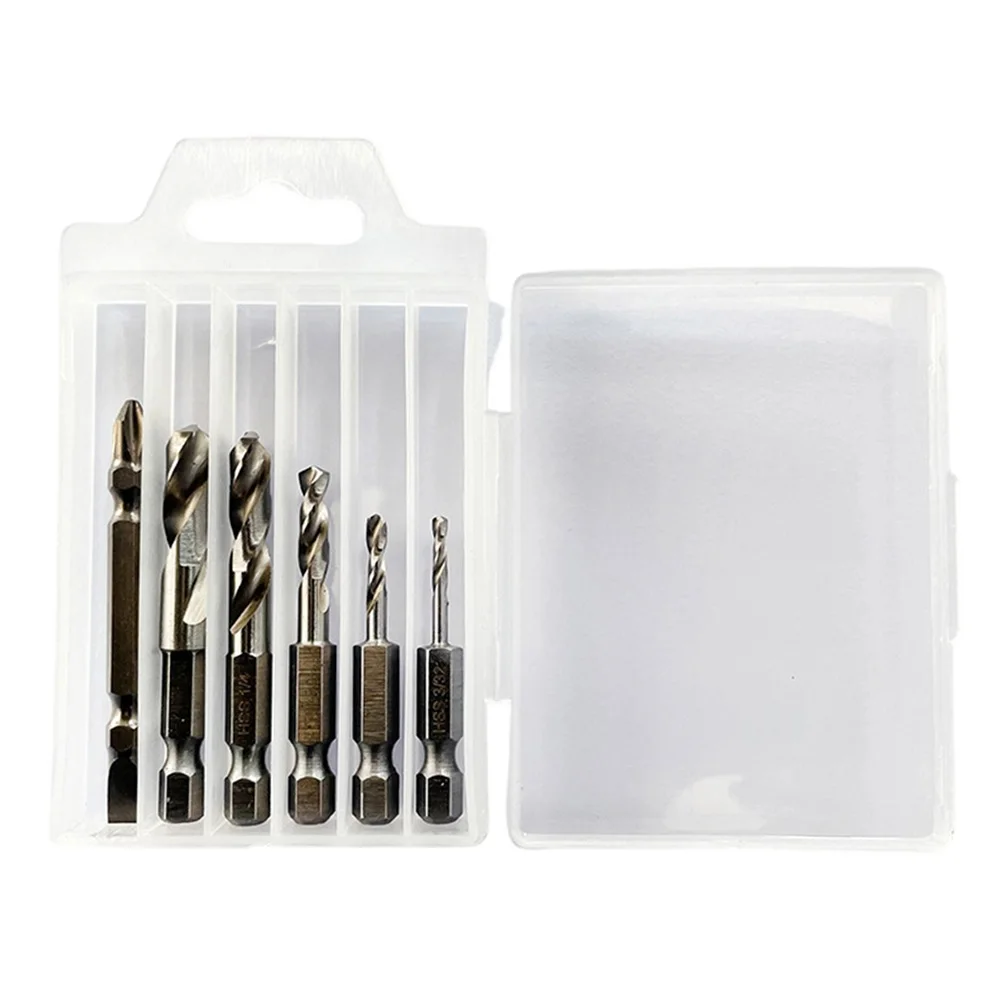 For Precision Work Silver Hex Shank Drill Bit Spiral Flute Drill Bits Precision Engineered 4241 High-speed Steel
For Precision Work Silver Hex Shank Drill Bit Spiral Flute Drill Bits Precision Engineered 4241 High-speed Steel