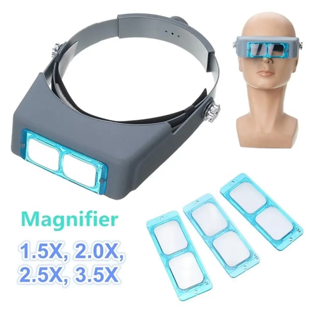 Adjustable Magnifying Glass Reading Lens 1.5x, 2x, 2.5x, 3.5x Loupe Magnifier Magnifying Glasses With 4 Lenses
Adjustable Magnifying Glass Reading Lens 1.5x, 2x, 2.5x, 3.5x Loupe Magnifier Magnifying Glasses With 4 Lenses