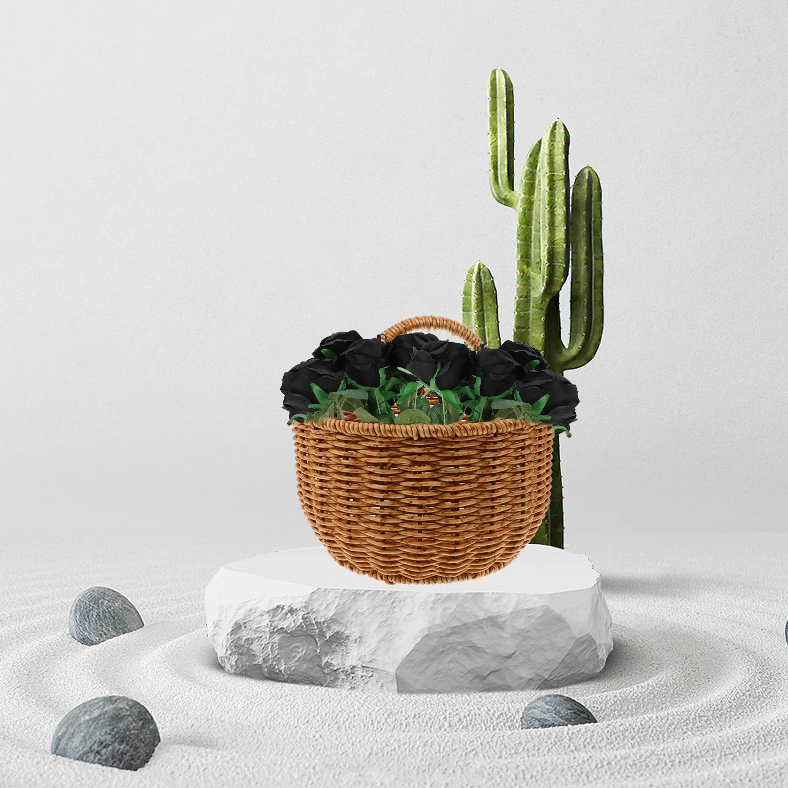 Walls Storage Baskets Large Capacity Light Brown Woven Fruit Decorative Vegetable Bins Kitchen Plastic Holder Bread Container
Walls Storage Baskets Large Capacity Light Brown Woven Fruit Decorative Vegetable Bins Kitchen Plastic Holder Bread Container