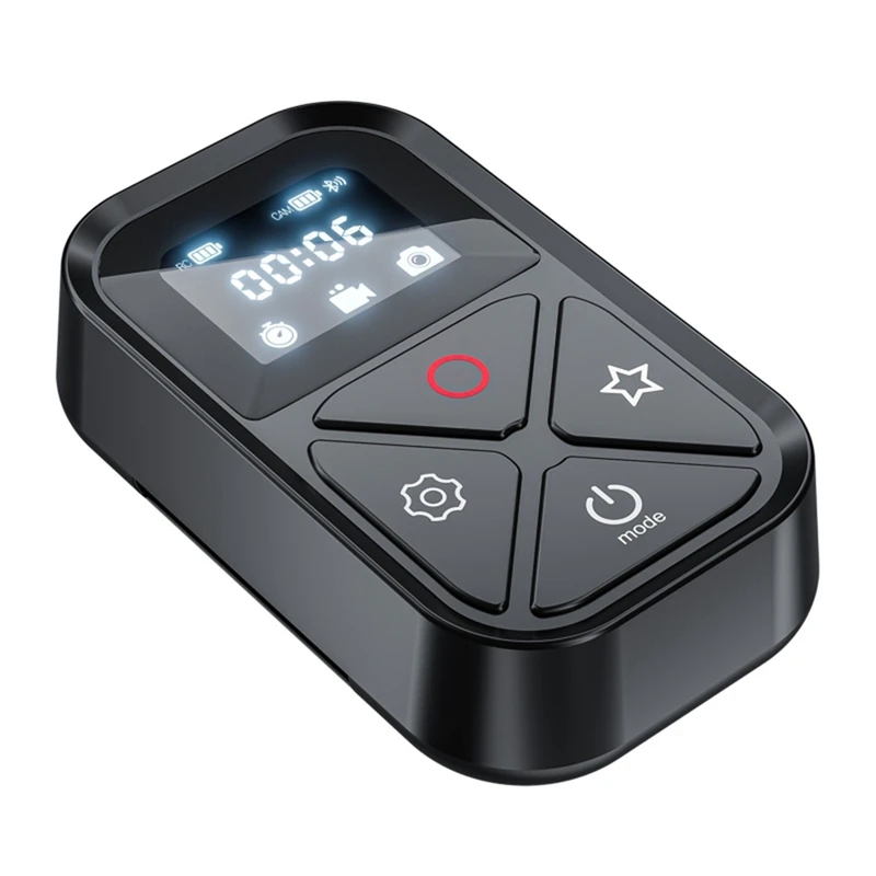 Smart Wireless Remote Control Waterproof Camera Controller For Go Pro Hero 8/9/10 MAX Remote Bluetooth-Compatible Black
Smart Wireless Remote Control Waterproof Camera Controller For Go Pro Hero 8/9/10 MAX Remote Bluetooth-Compatible Black