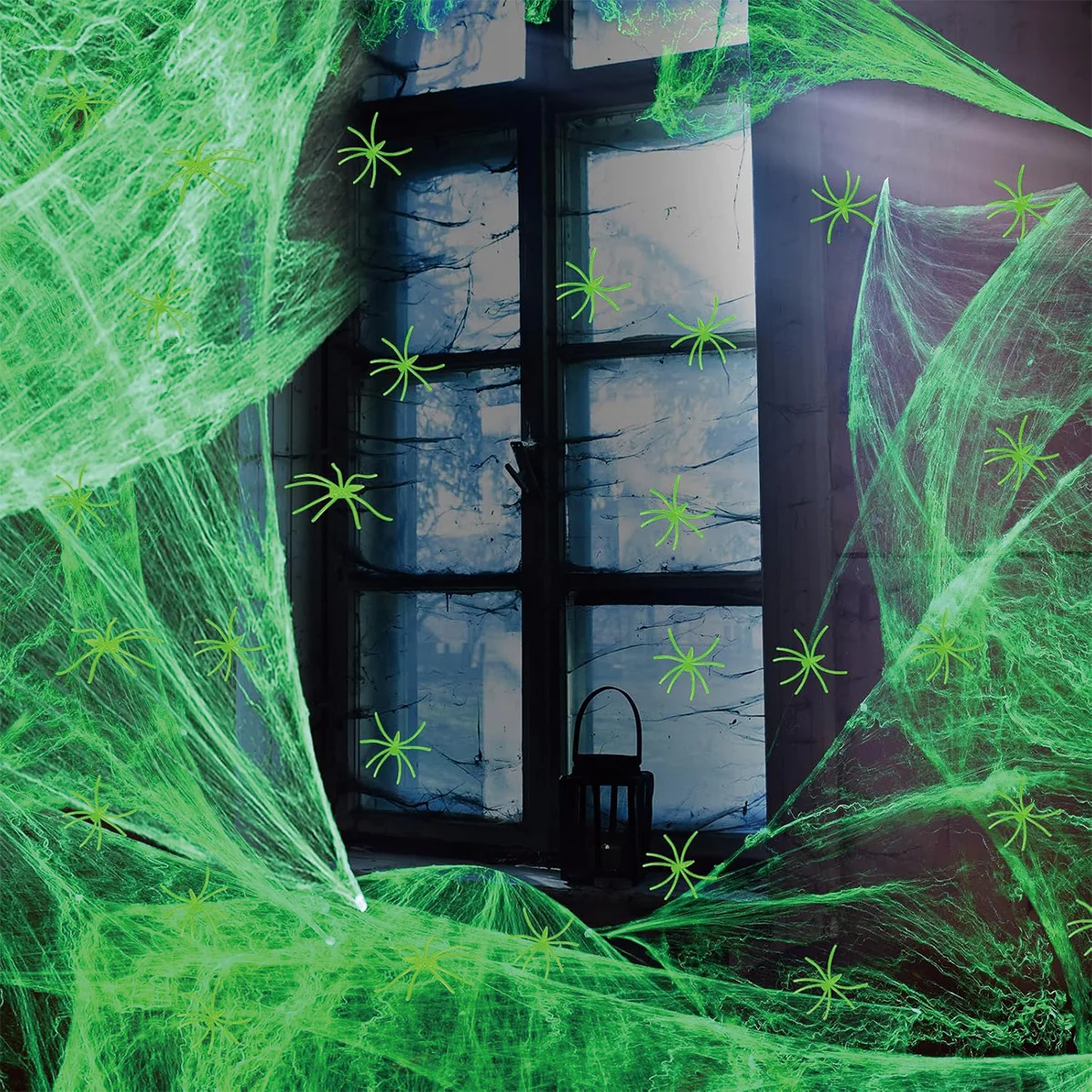 Fluorescence Spider Web Halloween Decoration Scary Party Scene Props White Stretchy Cobweb Horror House Home Decora Accessories
Fluorescence Spider Web Halloween Decoration Scary Party Scene Props White Stretchy Cobweb Horror House Home Decora Accessories