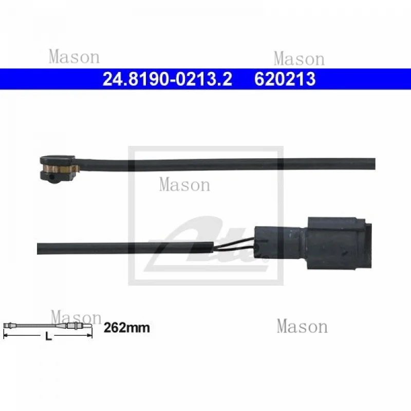R+ FOR 248190-02132 BRAKE PAD WEAR SENSOR WARNING INDICATOR REAR ATE NEW OE REPLACEMENT
R+ FOR 248190-02132 BRAKE PAD WEAR SENSOR WARNING INDICATOR REAR ATE NEW OE REPLACEMENT