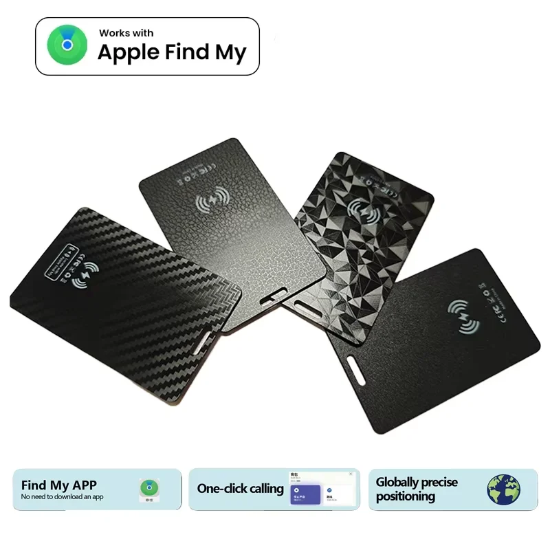 Wallet Tracker Card Wireless Charging Tracking Location Gps Locator Smart Tag For Apple Find My Airtag GPS Locator for Ios
Wallet Tracker Card Wireless Charging Tracking Location Gps Locator Smart Tag For Apple Find My Airtag GPS Locator for Ios