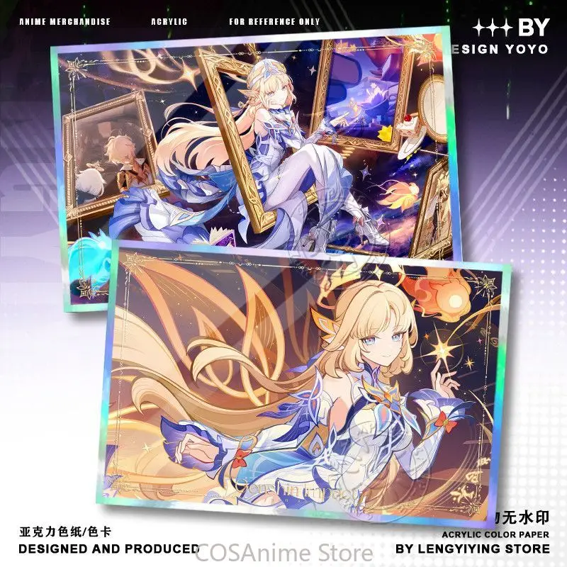 Genshin Impact Nicole Reeyn Anime Game Cosplay Acrylic Double Flash Coloured Paper Desk Stand Collection Ornament Xmas Gift
Genshin Impact Nicole Reeyn Anime Game Cosplay Acrylic Double Flash Coloured Paper Desk Stand Collection Ornament Xmas Gift