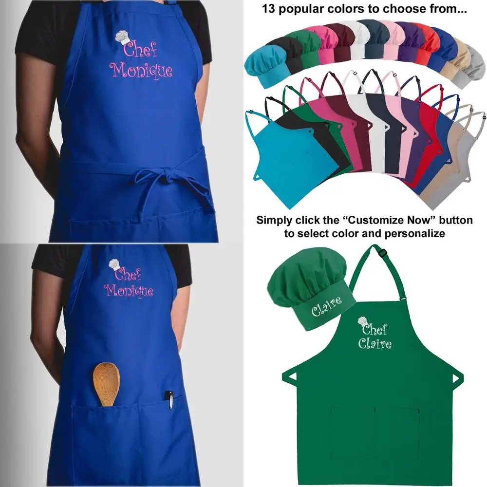 Набор: фартук и шапочка с вышивкой на заказ для мужчин и женщин – идеально для кухни, барбекю и в качестве подарка на День матери
Набор: фартук и шапочка с вышивкой на заказ для мужчин и женщин – идеально для кухни, барбекю и в качестве подарка на День матери