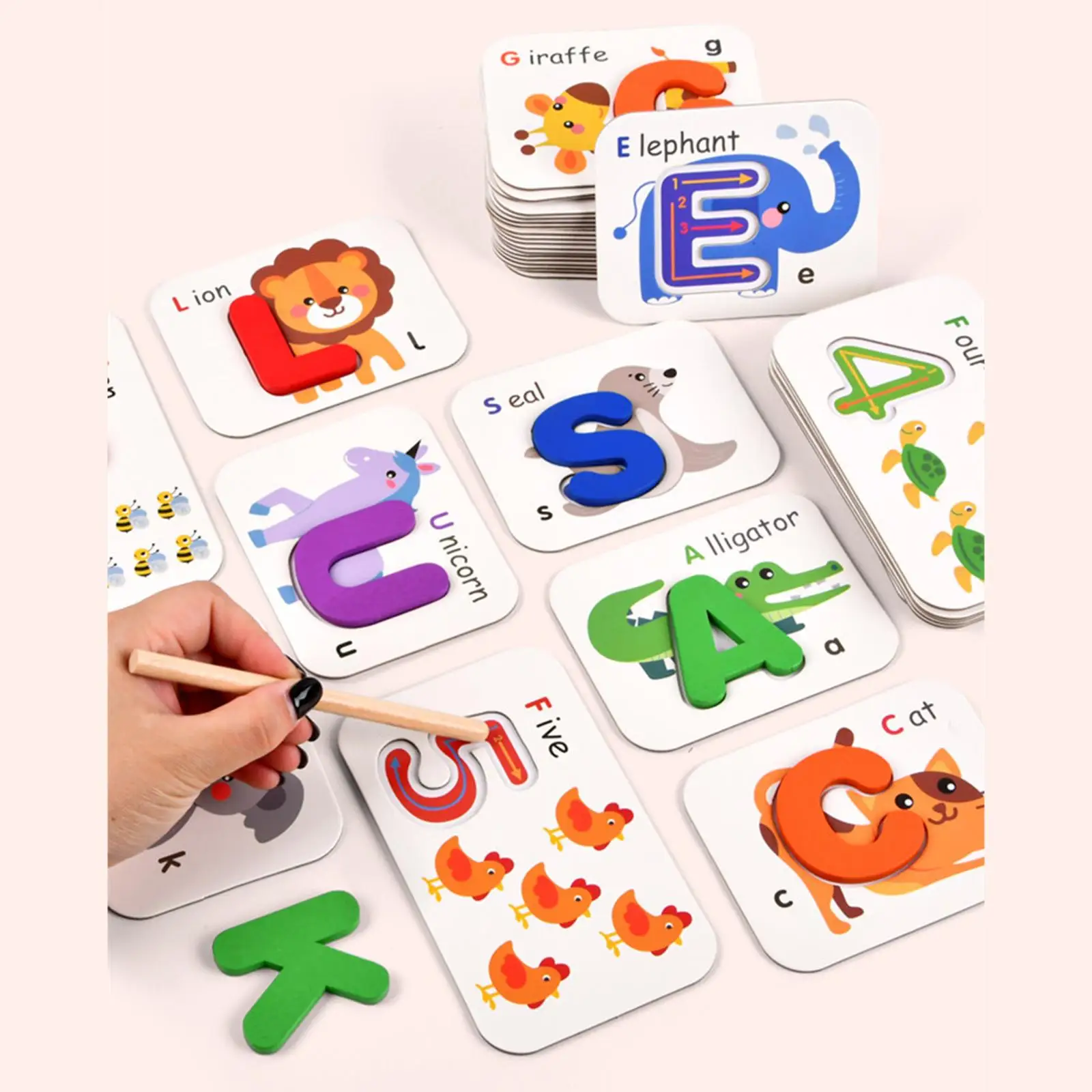 Montessori Toy Training Toy Fine Motor Skills Alphabet Pairing Puzzle for Study Room Travel Garden Birthday Presents Household
Montessori Toy Training Toy Fine Motor Skills Alphabet Pairing Puzzle for Study Room Travel Garden Birthday Presents Household