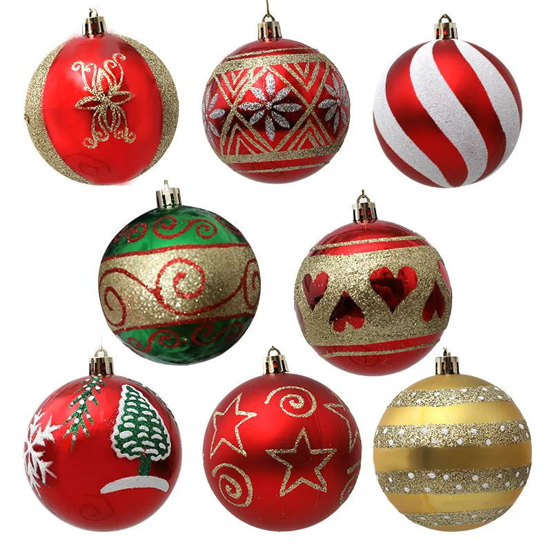 6PCS/set Christmas Plastic Ball Electro Plating Party Decorative Pendant 8Cm Painted Toy Display Window Christmas Scene Layout
6PCS/set Christmas Plastic Ball Electro Plating Party Decorative Pendant 8Cm Painted Toy Display Window Christmas Scene Layout