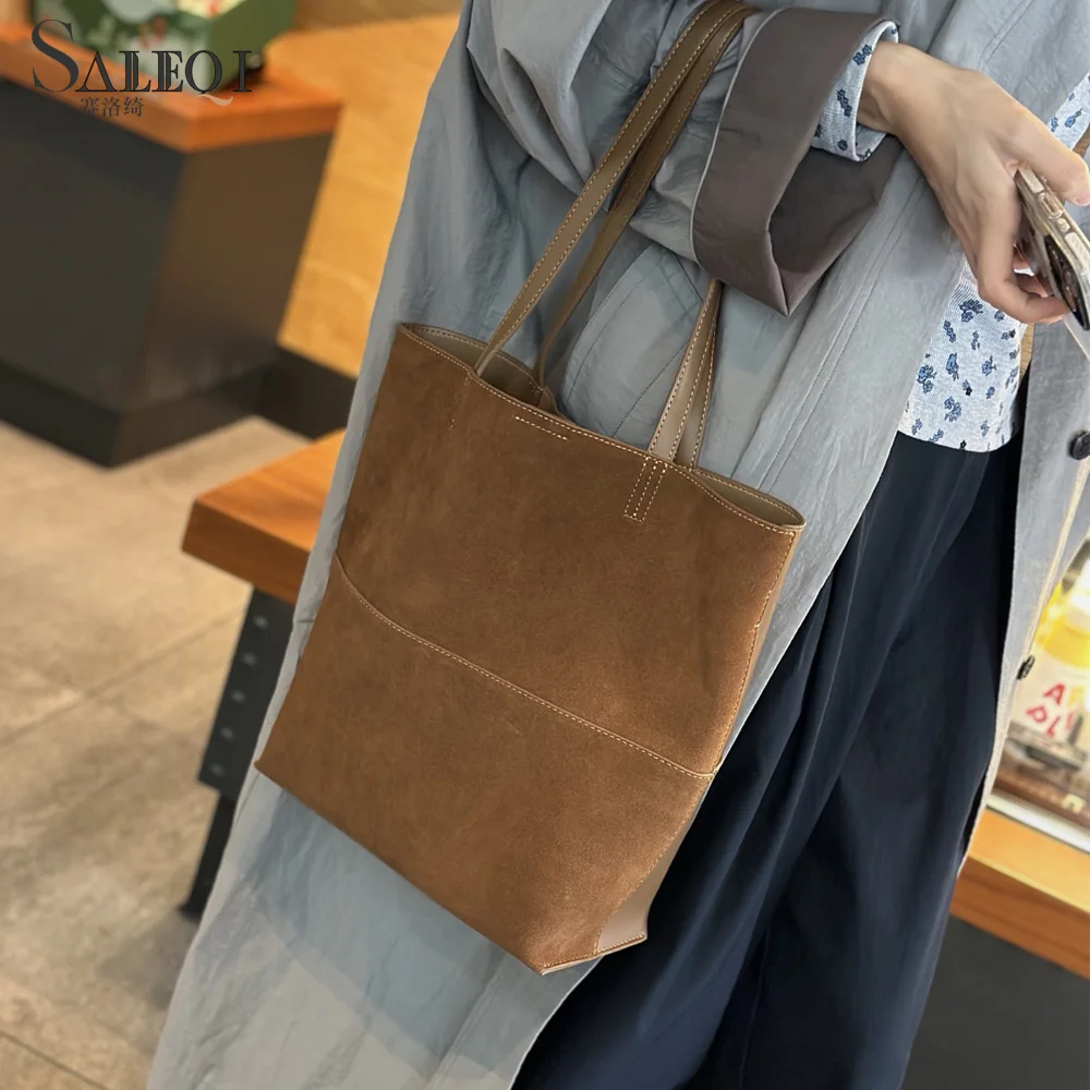 Женская сумка-ведро из натуральной кожи на плечо, подмышки, роскошная дизайнерская брендовая замшевая женская сумка из воловьей кожи, качественная новинка
Женская сумка-ведро из натуральной кожи на плечо, подмышки, роскошная дизайнерская брендовая замшевая женская сумка из воловьей кожи, качественная новинка