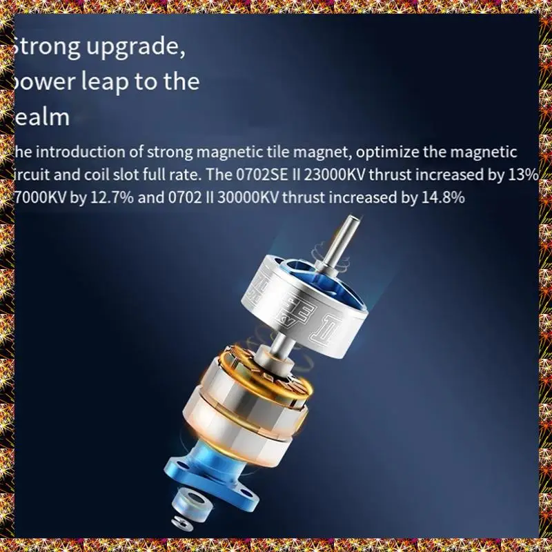 BTCL 4Pcs 0702SE Brushless Motors For 65Mm FPV Whoop Drones 27000KV High Performance Durables
BTCL 4Pcs 0702SE Brushless Motors For 65Mm FPV Whoop Drones 27000KV High Performance Durables