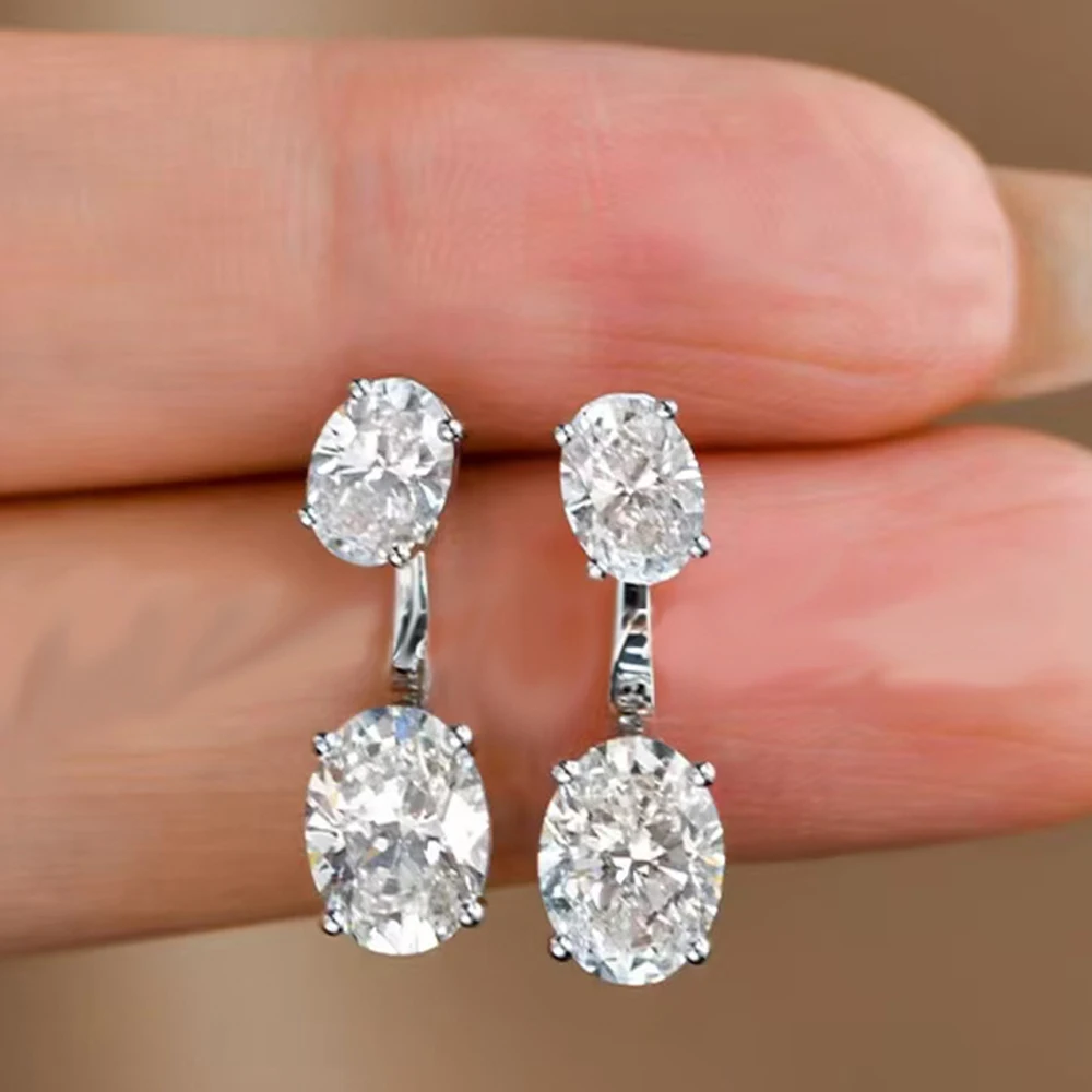 MUXIFC серьги из стерлингового серебра 925 пробы для женщин овальной огранки 5А циркон свадебные серьги-гвоздики двойного назначения сверкающие ювелирные изделия-гвоздики для ушей
MUXIFC серьги из стерлингового серебра 925 пробы для женщин овальной огранки 5А циркон свадебные серьги-гвоздики двойного назначения сверкающие ювелирные изделия-гвоздики для ушей