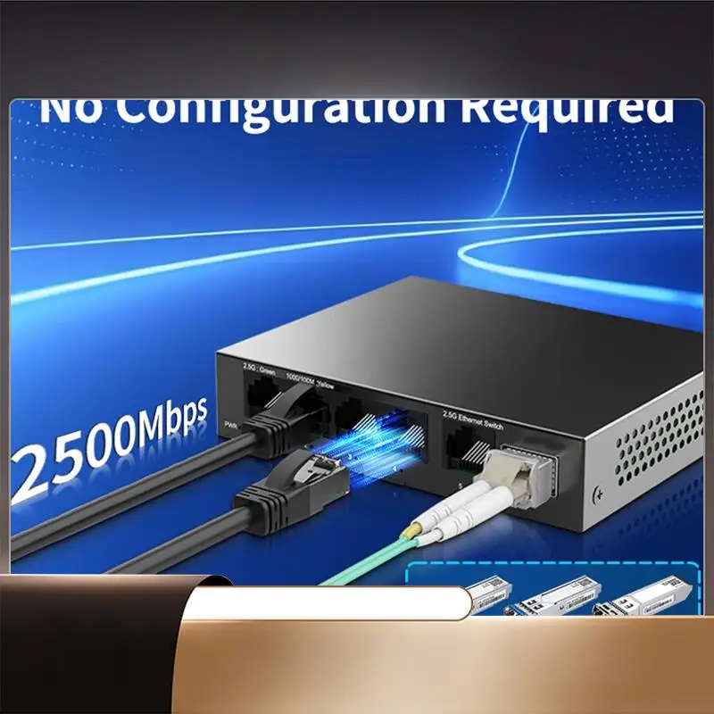 Коммутатор 2,5G, 5 портов, 2500 Мбит/с, сетевой коммутатор с 10G SFP + Auto MDI/MDIX Plug and Play, неуправляемый Ethernet-коммутатор EU PLUG-X64A
Коммутатор 2,5G, 5 портов, 2500 Мбит/с, сетевой коммутатор с 10G SFP + Auto MDI/MDIX Plug and Play, неуправляемый Ethernet-коммутатор EU PLUG-X64A