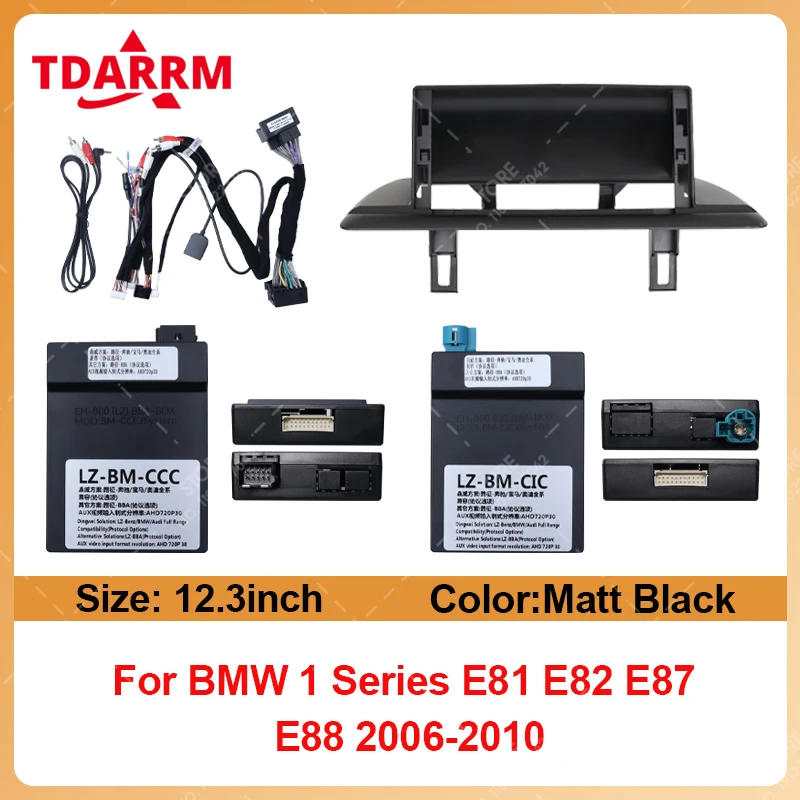 For BMW 1 Series E81 E82 E87 E88 2006-2010 Car Radio Face Frame Fascias Stereo Panel Mounting Head Unit Canbus Cable Trim Bezel.
For BMW 1 Series E81 E82 E87 E88 2006-2010 Car Radio Face Frame Fascias Stereo Panel Mounting Head Unit Canbus Cable Trim Bezel.