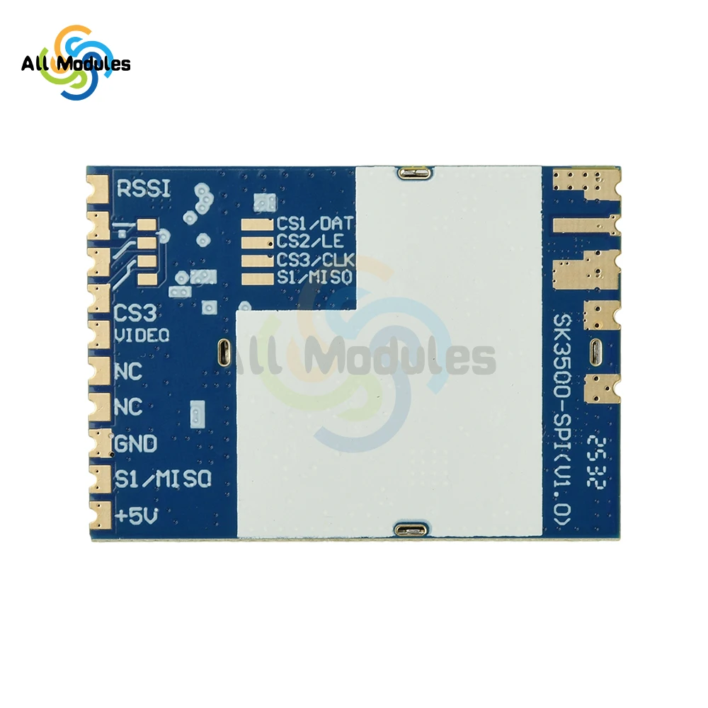 SK3500-SPI 3.3G Image Transmission Module FPV Analog Video Receiving Module 3100-3800MHz for Drone Racing
SK3500-SPI 3.3G Image Transmission Module FPV Analog Video Receiving Module 3100-3800MHz for Drone Racing